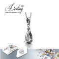 Destiny Jewellery Crystal From Swarovski Hanging Crystal Set Pendant and Earrings